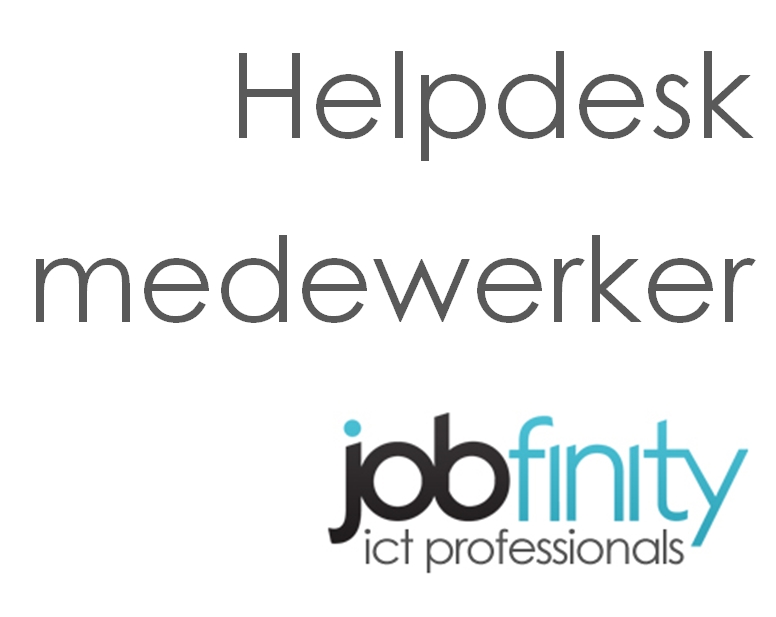 Jobfinity | Leuke Helpdeskmedewerker vacatures